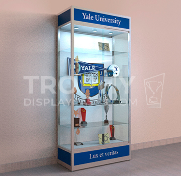Trophy Wall Upright Display Cases